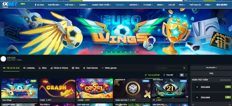 Hướng dẫn đăng ký và tham gia cá cược tại 1x Bet