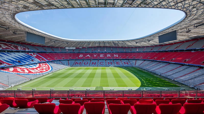 Allianz Arena: sân vận động của những trận cầu đỉnh cao