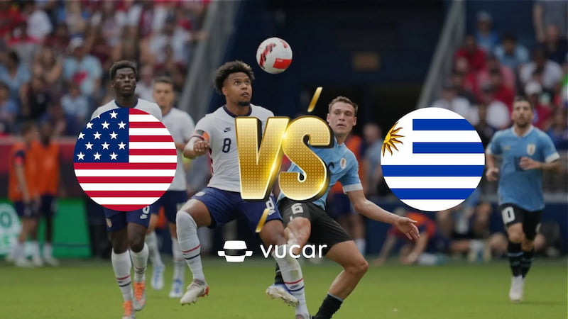 Soi kèo trận Hoa Kỳ vs Uruguay