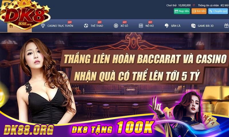 Bảng đánh giá các tiêu chí của DK8 vs LK88 trên thang điểm 10